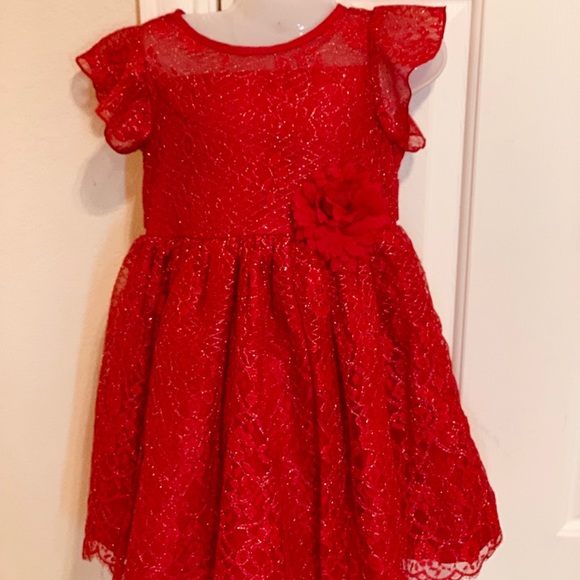 Pippa & Julie Other - Pippa and Julie girls net dress size 4 RED